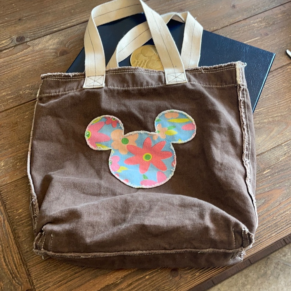 Disney Mickey Mouse Disneyland Resort Bag flower Mickey Mouse tote